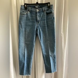 OLD NAVY boyfriend jeans size 8